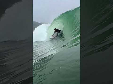Barrel - Reverse - Beach Flyby. Same Wave, Three Perspectives. #surf #surfing