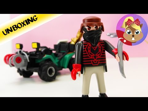Playmobil Set Türkçe izle: City Action 6879 Türkçe & 4 Tekerli Motor ve Hırsız- Harika Oyuncak
