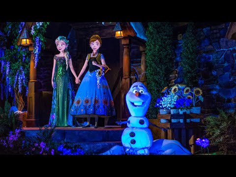 Frozen Ever After Epcot Walt Disney World 2025 4K