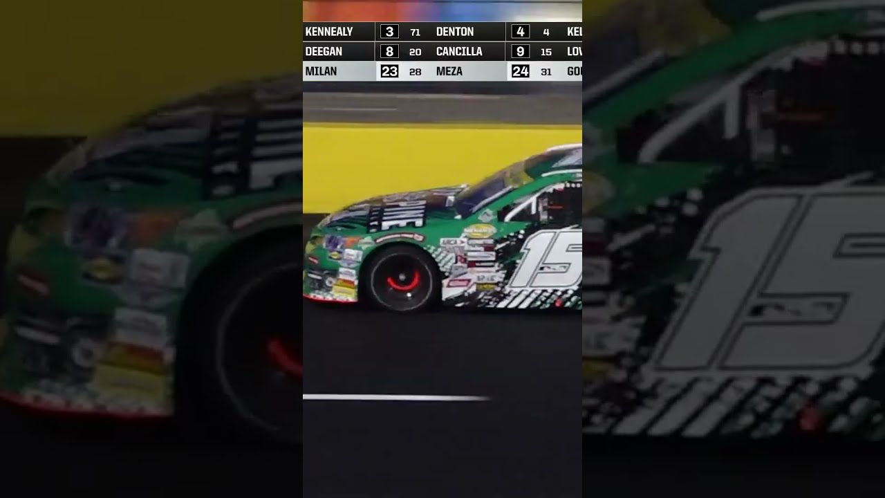 Problems for Mia Lovell at NASCAR Regional Event