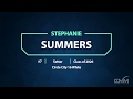 Stephanie Summers 2020