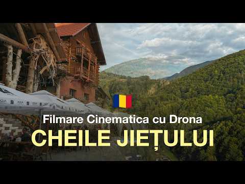Cheile Jiețului și Conacul Rădăcinilor: Filmare 4K cu Drona