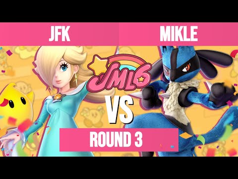 JFK (Luigi, Rosalina & Luma) vs Mikle (Samus, Zelda, Lucario) - JMLeague6 Round 3