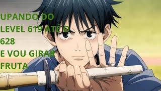 UPANDO DO LEVEL 619 ATÉ AO LEVEL 628, E VOU GIRAR FRUTA