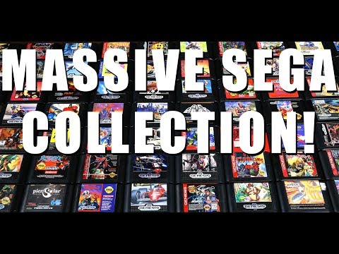 MASSIVE SEGA GENESIS COLLECTION CGR Game Room Tour