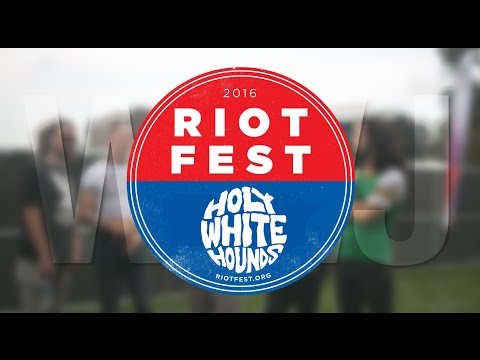 Holy White Hounds Interview with WWJ Riot Fest Chicago 2016