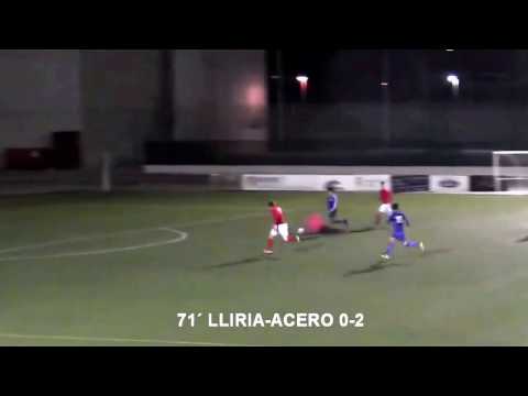 CF Lliria "A" 1 - CD Acero "A" 3. Gol de @JI7Javier