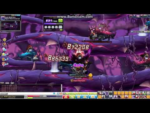 Maplestory GMS   Damien Boss   Dark World Tree Tour