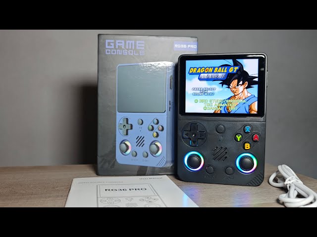 Vídeo relacionado con Forlarme RG36PRO Retro Video Game Console-Support 30000+ Classic Games,3.5" IPS Screen,Open Source System,64G TF Card,3000mAh Battery,Portable Console for Teen or Partner - Gift for Christmas - Black