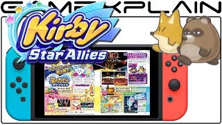 Kirby: Star Allies - Latest Famitsu Reveals New Abilities & Bosses!
