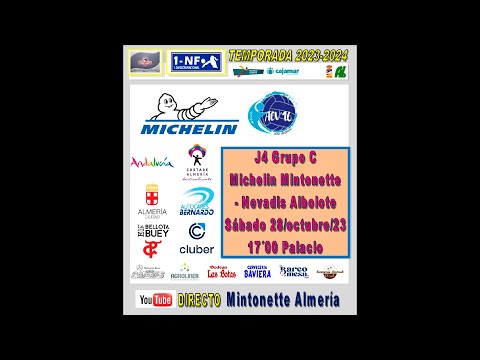 1DF, JORNADA 4. MINTONETTE ALMERIA - NEVADIS ALBOLOTE