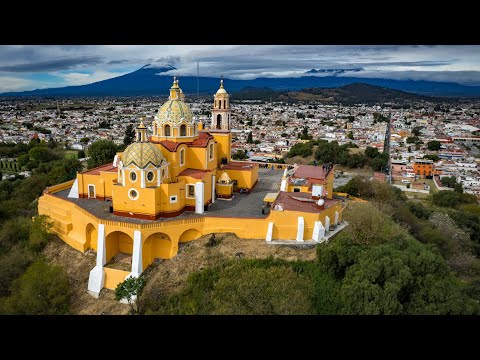 Santuario de la Virgen de Los Remedios Puebla Mexico 