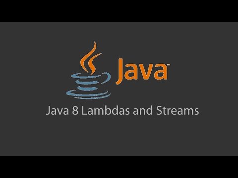Java 8 Lambdas and Streams