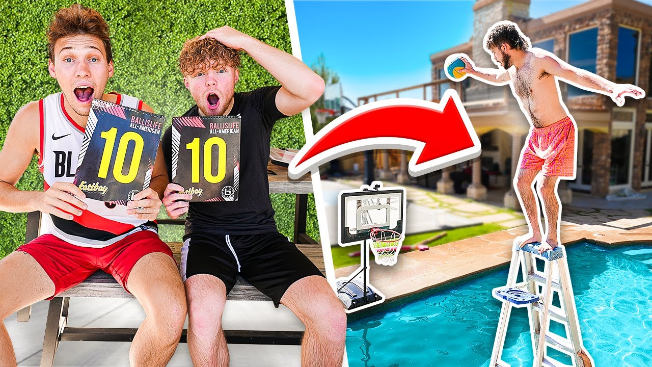 MOST Legendary Pool Dunk Contest Of ALL TIME! ft Tristan Jass