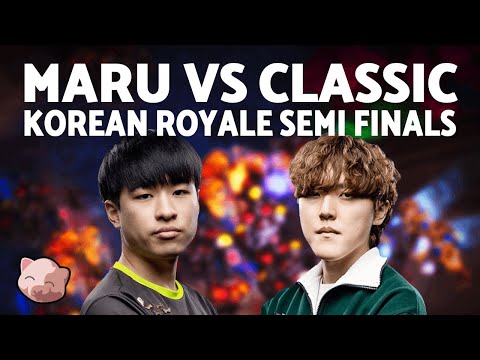MARU vs CLASSIC: EPIC SERIES | Korean Royale Semi Finals (Bo5 TvP) - StarCraft 2