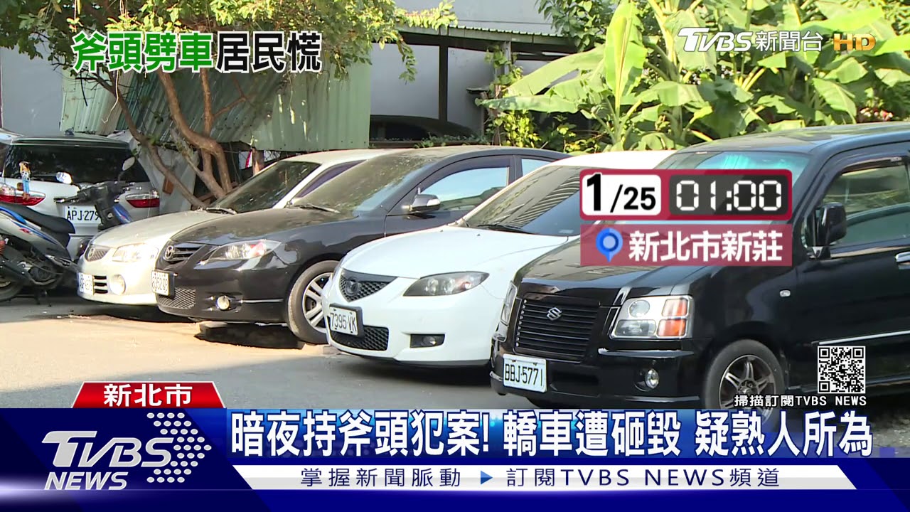 拒借錢惹禍?斧頭砸車、潑漆 蒙面男把風