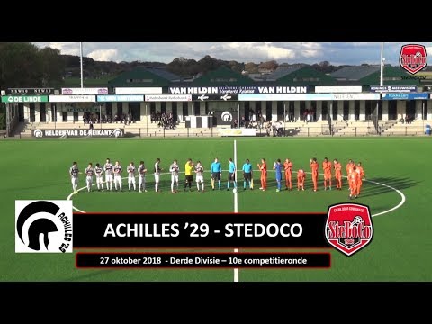 Achilles '29 - SteDoCo 27/10/18