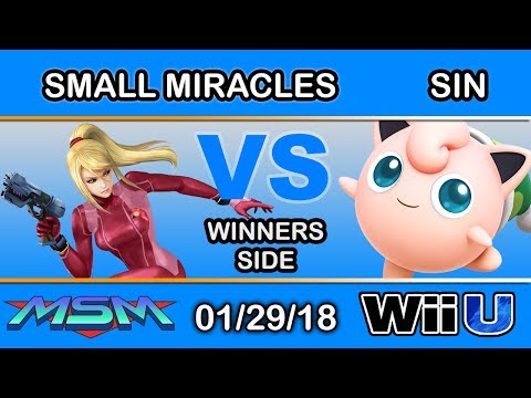 MSM 131 - Small Miracles (Zero Suit Samus) Vs. DyS | Sin (Jigglypuff) Winners Side - Smash 4