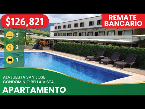 ApartamentO en venta en Condominio Bellavista, Alajuelita, San José. REMATE BANCARIO