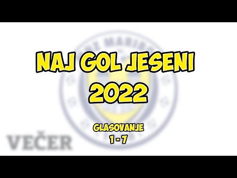NAJ GOL JESENI 2022 - Glasovanje