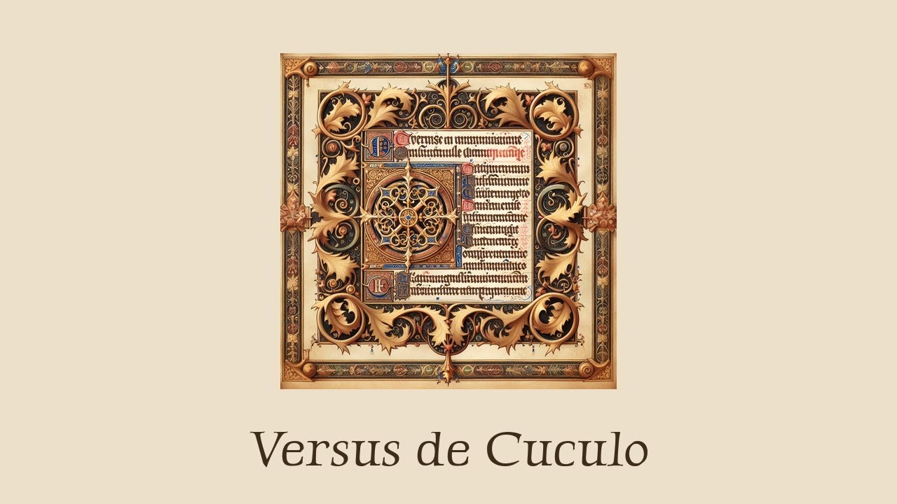 Versus de Cuculo (c. 8th century)