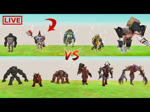 INFERNALS vs MUTANT PRIMATES in Animal Revolt Battle #ARBS #Battle