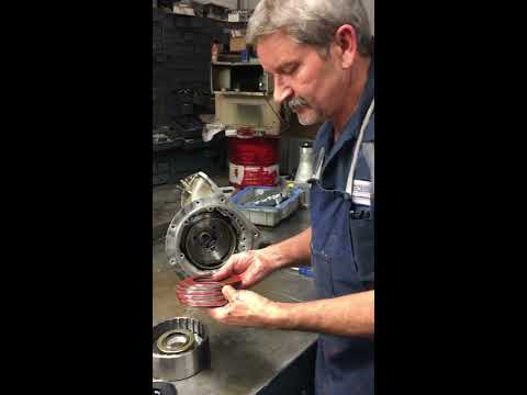 Tear down on a Twin Turbo Ford Powerglide Transmission
