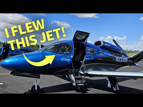 First Time Flying the Cirrus Vision SF50 G2+