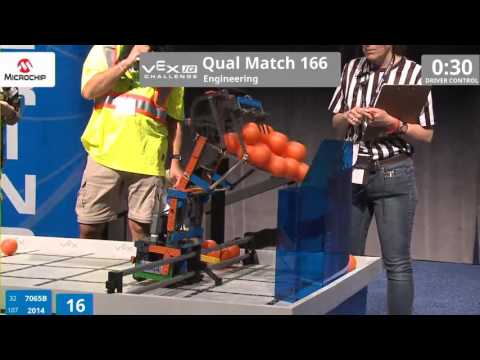 VEX Worlds 2016 - VEXIQ Elementary School - Engineering - Qual 166 (7065B 2014) 103