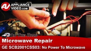 GE Microwave Repair: No Power - Fuse Diagnostic and Troubleshooting