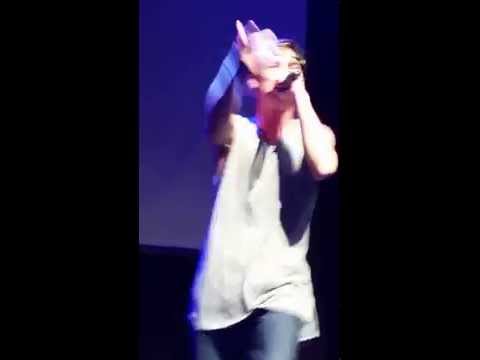 Live Aaron Carter concert part 1