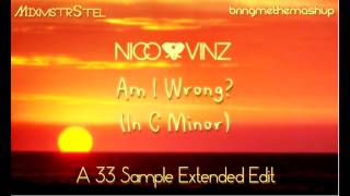 [33 Samples!] MixmstrStel & BringMeTheMashup - Am I Wrong (in C Minor)