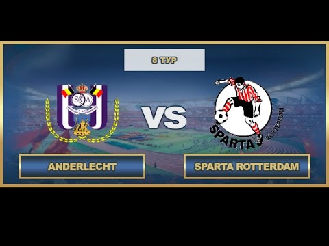 AFL17. Benelux. Premier. Day 8. Anderlecht-Sparta Rotterdam
