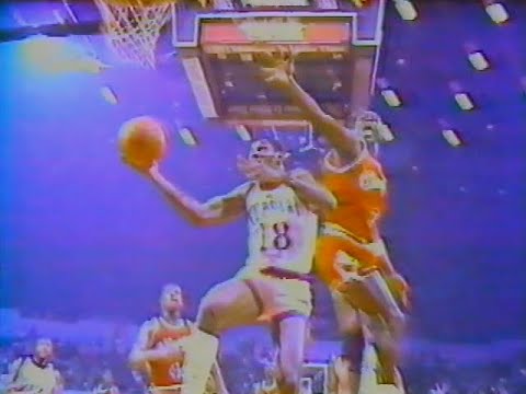 Derek Smith feature - 1985 NBA season [L.A. Clippers @ L.A. Lakers] - University of Louisville star