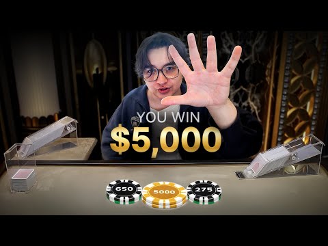 I Turned $1,000 Into $5,000 on Live Blackjack