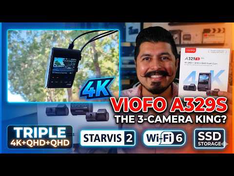 Viofo A329S 4K Dash Cam Review & Driving Video