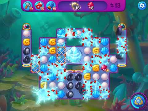 Fishdom Very Hard level 5881 no boosters フィッシュダム ベリーハード [Friend's]