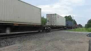 preview picture of video 'CN 8800 West at McGivney'