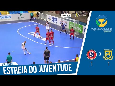 GOLS: JOAÇABA 1x1 DEC/JUVENTUDE AG | TAÇA BRASIL SICREDI DE FUTSAL 2020