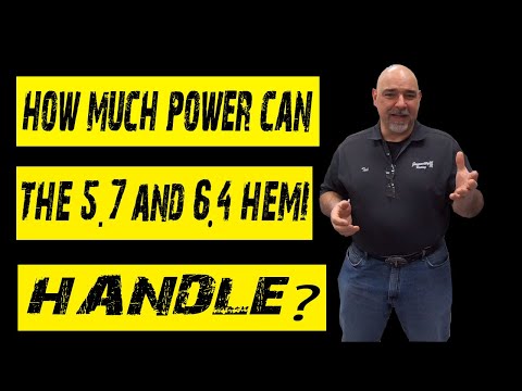 1st YouTube video about how much boost can a stock 5.7 hemi handle