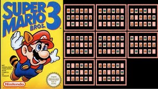 Super Mario Bros. 3 - The Memory Card Game (NES) N-Card