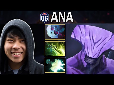 OG.ANA SMURF FACELESS VOID WITH MJOLNIR-MANTA - DOTA 2 7.30E GAMEPLAY