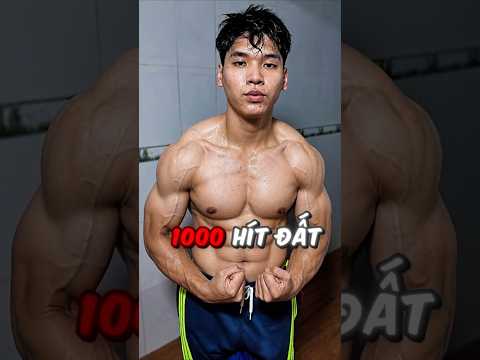 Hít đất 1000 cái để có ngực bự