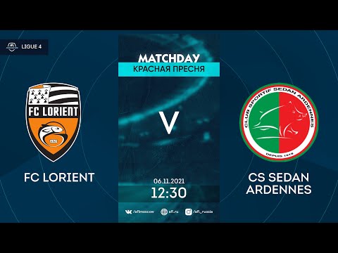 AFL21. France. Ligue 4. Day 12. FC Lorient - CS Sedan Ardennes