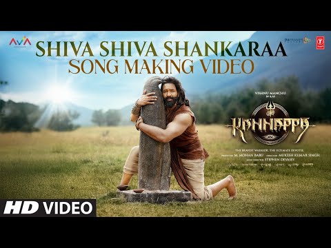 Shiva Shiva Shankaraa Making Video | Kannappa -Telugu | Vishnu Manchu | Mohan Babu | Mukesh Kumar S