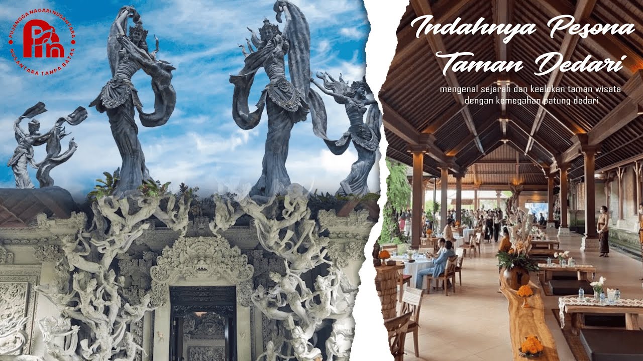 Taman Dedari Ubud : Sejarah & Keelokan Taman Wisata Dengan Kemegahan Patung Dedari.