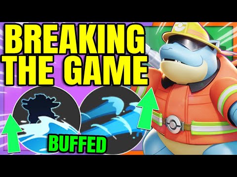 BUFFED STUN BLASTOISE is already Taking Over Ranked | Pokemon Unite