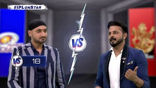 IPL 2023 | Harbhajan Singh & Sreesanth Get Into a Tussle Before the Greatest Rivalry | #MIvRCB