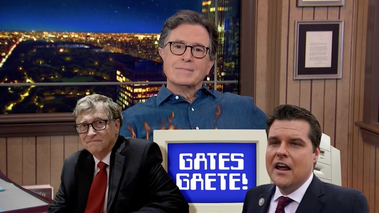 Sketchy Behavior Lands Bill Gates In A Segment With Matt Gaetz - YouTube