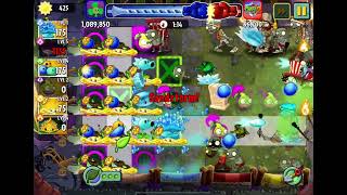 Plants vs Zombies 2 Insane 2.5M+ Battlez Tactics (Ice-Shroom Boosterama)